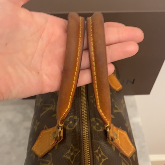 ❌SOLD❌ AUTHENTIC Louis Vuitton LV Monogram Canvas Speedy 25 Handbag Bag Vintage - Picture 9 of 16